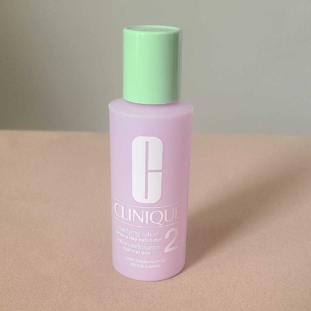 Clinique Clarifying Lotion 2 Skin Exfoliator | Travel Size 2 oz | NEW NEVER USED